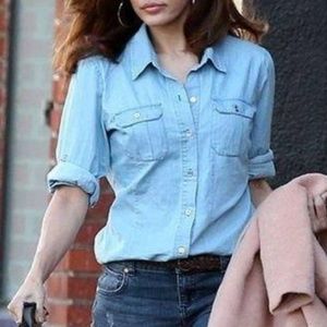 Gorgeous Vintage Chambray Shirt